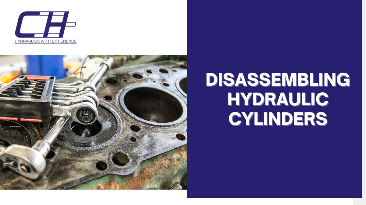 How to disassemble a hydraulic cylinder Canara Hydraulics